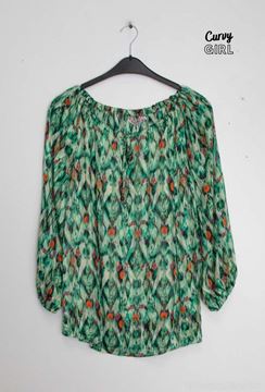 Immagine di CURVY GIRL CHIFFON BLOUSE